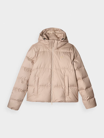 Kurtka zimowa puchowa z naturalnym wypełnieniem damska 4F 4FWAW24TDJAF481-83S