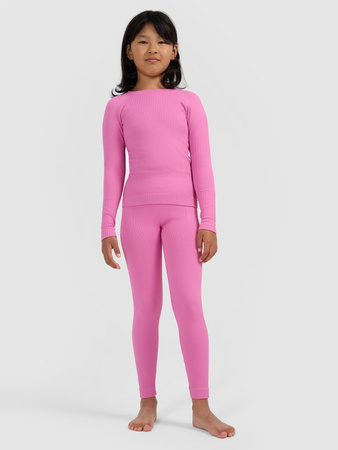 Bielizna termoaktywna bezszwowa komplet dziewczęca 4F 4FJRAW25USEAF264-55S