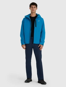 Kurtka softshell wiatroodporna membrana 8000 męska 4FRAW25TSOFM506-33S