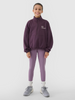 Bluza dziewczęca dresowa nierozpinana bez kaptura 4F 4FJRSS25TSWSF2058-50S