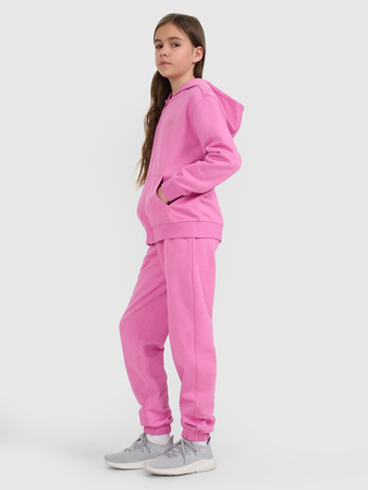 Spodnie dresowe joggery dziewczęce 4F 4FJRAW25TTROF1616-54S