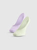 Skarpetki casual niewidoczne damskie (ZESTAW 2 szt.) 4F 4FWMM00USOCF472-91S