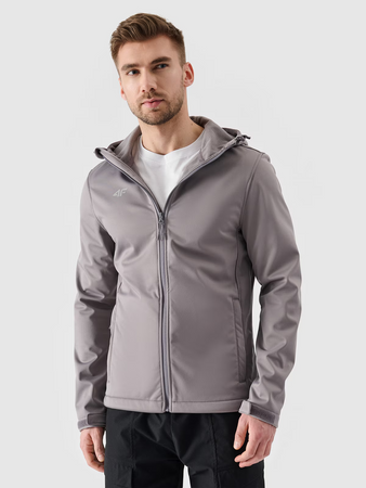 Kurtka softshell wiatroodporna membrana 5 000 męska 4F NOSH4SFM001B-25S