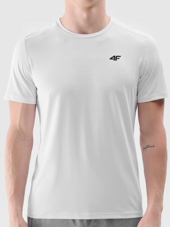 Koszulka męska treningowa szybkoschnąca 4F 4FWSS25TFTSM1343-10S
