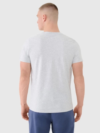 T-shirt męski (ZESTAW KOSZULEK 3 SZT.) 4F 3P-SS-4FWMM00TTSHM2256-91S 3PAK