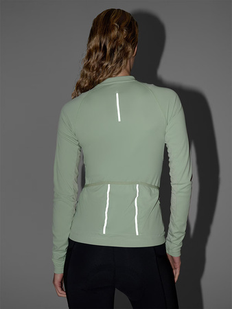 Longsleeve rowerowy rozpinany damski 4F 4FWSS25TFLOF343-47S