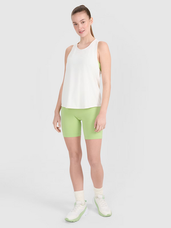 Top damski treningowy oversize szybkoschnący 4F 4FWSS25TFSLF412-11S