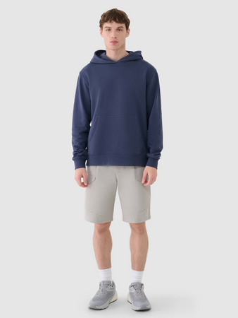 Bluza dresowa nierozpinana z kapturem męska 4F 4FWSS25TSWSM1749-22S