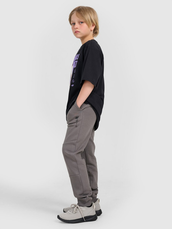 Spodnie dresowe joggery chłopięce 4F 4FJRAW25TTROM1663-24S