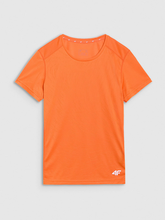 Koszulka do biegania regular damska 4F 4FWSS25TFTSF1265-70S