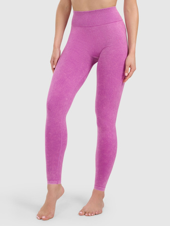 Legginsy do jogi i pilatesu bezszwowe damskie 4F 4FWAW25TFTIF407-54A