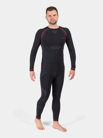 Bielizna bezszwowa termoaktywna męska (GÓRA + DÓŁ) BRUGI 4RCH-H8L