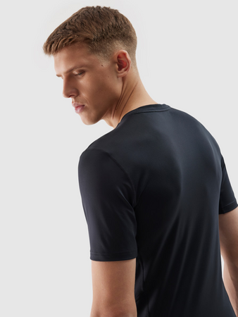 Koszulka treningowa slim z materiałów z recyklingu męska 4F 4FWSS24TFTSM600-20S