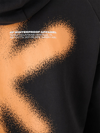 Bluza dresowa nierozpinana z kapturem męska 4F 4FRAW24TSWSM2072-20S