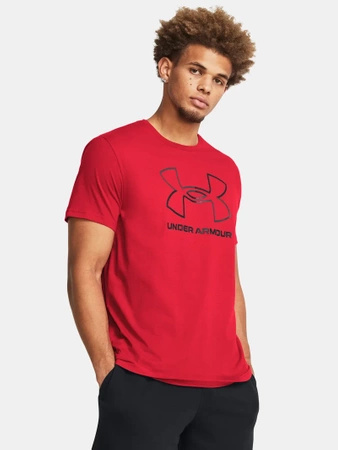 T-shirt męski z logo UNDER ARMOUR GL Foundation Uodate SS 1382915-600