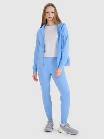 Bluza dresowa rozpinana z kapturem damska 4F 4FWMM00TSWSF1763-32S