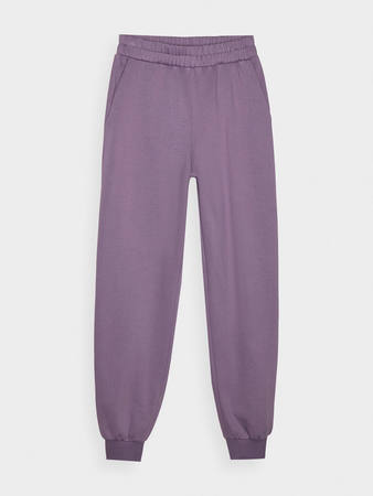 Spodnie dresowe joggery damskie 4F 4FRAW24TTROF1151-50S