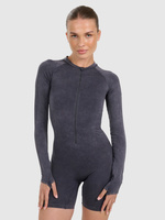 Kombinezon do jogi i pilatesu bezszwowy damski 4F 4FRAW25TJUMF063-31S