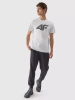 T-shirt regular z nadrukiem męski 4F