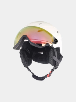 Kask narciarski z goglami uniseks 4F 4FWAW24AHELU090-11S