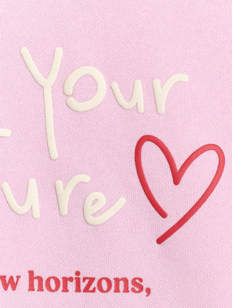 Bluza dresowa oversize nierozpinana z kapturem dziewczęca 4F 4FJRAW25TSWSF2429-56S