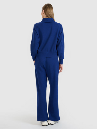 Spodnie oversize z szerokimi nogawkami damskie 4F 4FRSS25TTROF1397-31S