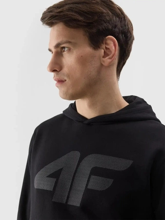 Bluza dresowa kangurka z kapturem męska 4F