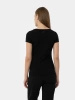 T-shirt regular gładki damski 4F 4FMM00TTSHF731-20S