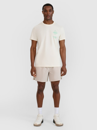 T-shirt regular z nadrukiem męski 4F 4FRSS25TTSHM2688-11S