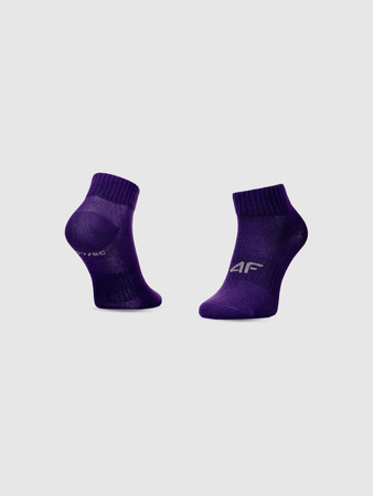 Skarpetki casual za kostkę dziewczęce (ZESTAW 3 szt.) 4F 4FJWMM00USOCF497-95S