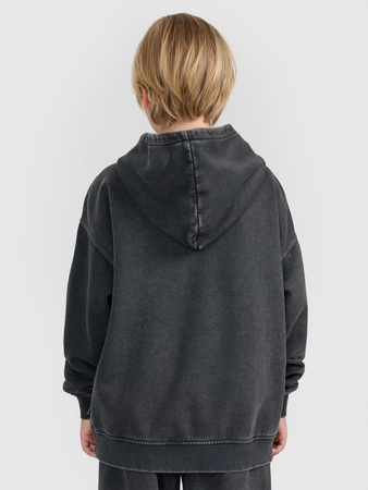 Bluza dresowa nierozpinana z kapturem chłopięca 4F 4FJRAW25TSWSM2344-22S