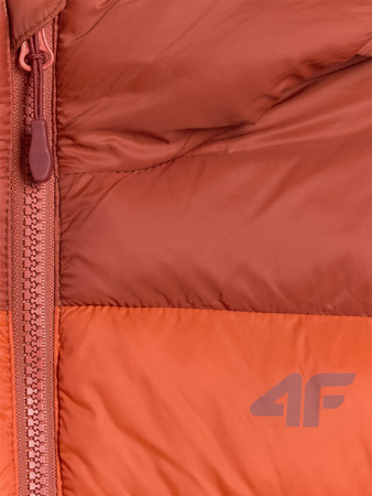 Kurtka puchowa z wypełnieniem syntetycznym chłopięca 4F 4FJRAW25TDJAM0770-81S