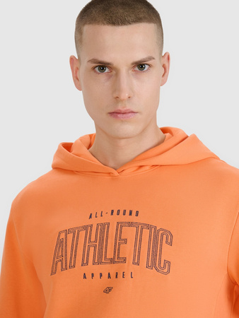 Bluza dresowa nierozpinana z kapturem męska 4F 4FRSS25TSWSM2201-70S
