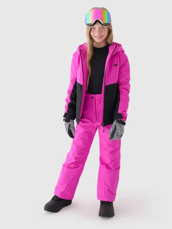 Rękawiczki zimowe dziewczęce narciarskie 4F 4FJWAW24AFGLF127-91A