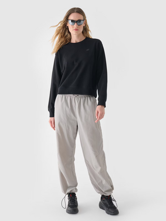 Bluza dresowa nierozpinana bez kaptura damska 4F 4FWMM00TSWSF1765-20S