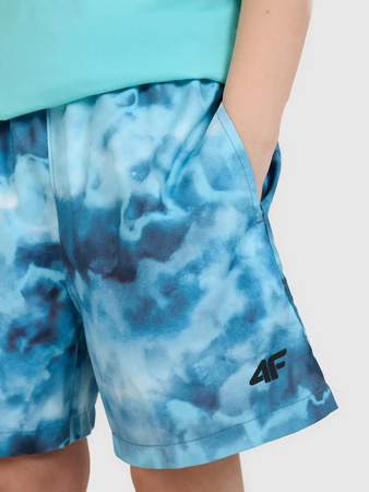 Spodenki plażowe boardshorty chłopięce 4F 4FJWSS25UBDSM118-90A