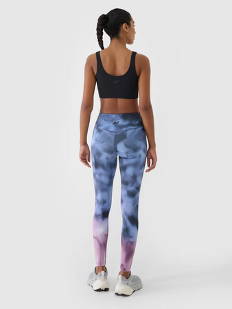 Legginsy treningowe z wysokim stanem damskie 4F 4FRSS25TFTIF408-91A