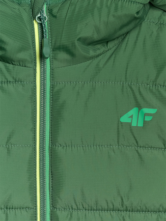 Bezrękawnik puchowy z wypełnieniem syntetycznym chłopięcy 4F 4FJRAW25TVJAM324-41S