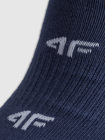 Skarpetki casual za kostkę (3-pack) chłopięce 4F 4FJWAW25USOCM391-90A
