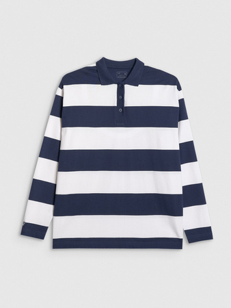 Longsleeve oversize damski 4F 4FRAW25TLONF604-31S