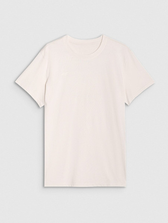 Męski t-shirt z nadrukiem 4F 4FRSS25TTSHM2687-11S
