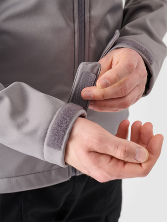 Kurtka softshell wiatroodporna membrana 5 000 męska 4F NOSH4SFM001B-25S