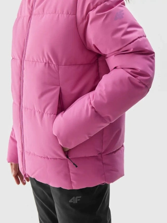 Kurtka damska zimowa puchowa narciarska 4F 4FWAW24TTJAF573-55S