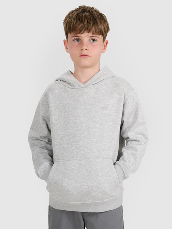 Bluza dresowa nierozpinana z kapturem chłopięca 4F 4FJWMM00TSWSM1860-25M