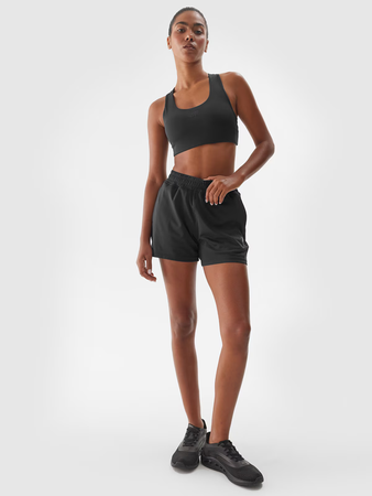 Spodenki treningowe szybkoschnące damskie 4F 4FWAW24TFSHF705-20S