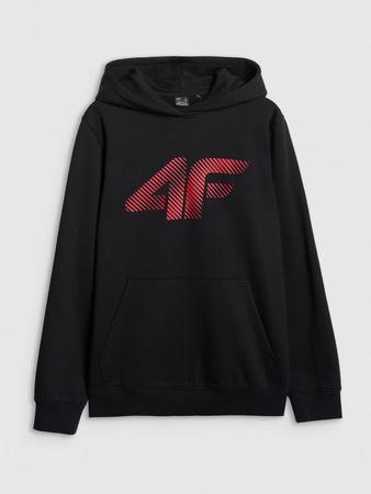 Bluza dresowa nierozpinana z kapturem męska 4F 4FWMM00TSWSM1766-020S