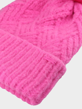 Czapka zimowa z pomponem dziewczęca 4F Junior 4FJWAW24ACAPF419-54S