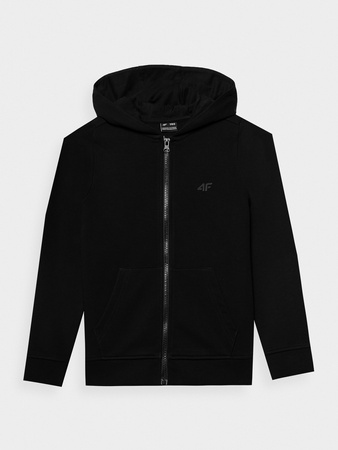 Bluza dresowa rozpinana z kapturem dziewczęca 4F Junior