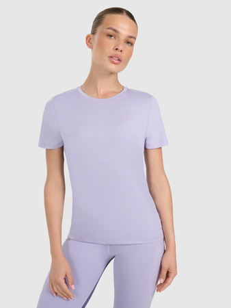 Koszulka treningowa regular szybkoschnąca damska 4F 4FWAW25TFTSF1516-34S