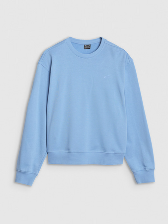 Bluza dresowa nierozpinana bez kaptura damska 4F 4FWMM00TSWSF1765-32S